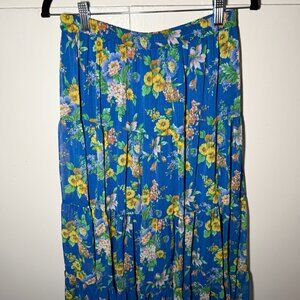Floral Maxi Skirt